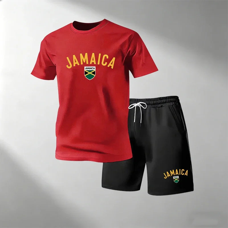 Outdoor Sport Leisure - JAMAICA Erkekler İçin Yazlık Günlük Tişört