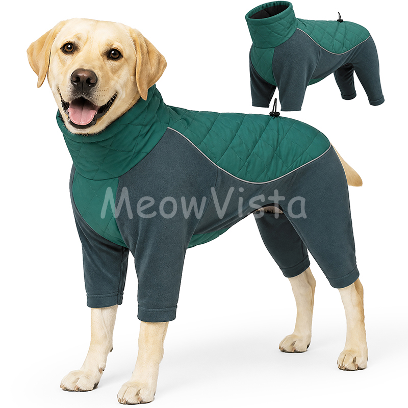 Outdoor Sport Outfit - Kışlık Tam Kapsamlı Sıcak Köpek Tulumu