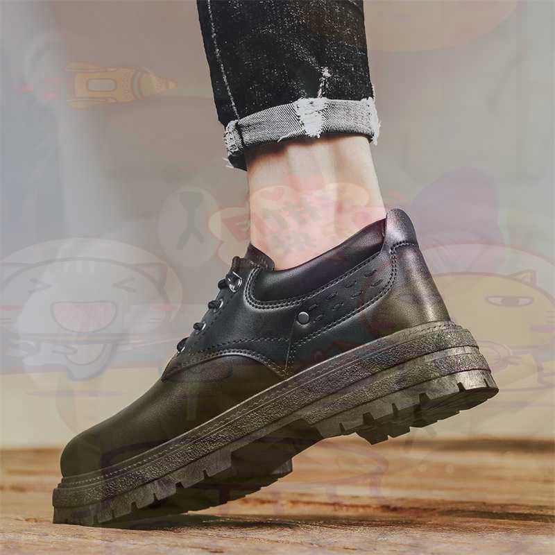 Outdoor Sport An - Koyu Doğal Deri Moda Eğitmenler Tenis