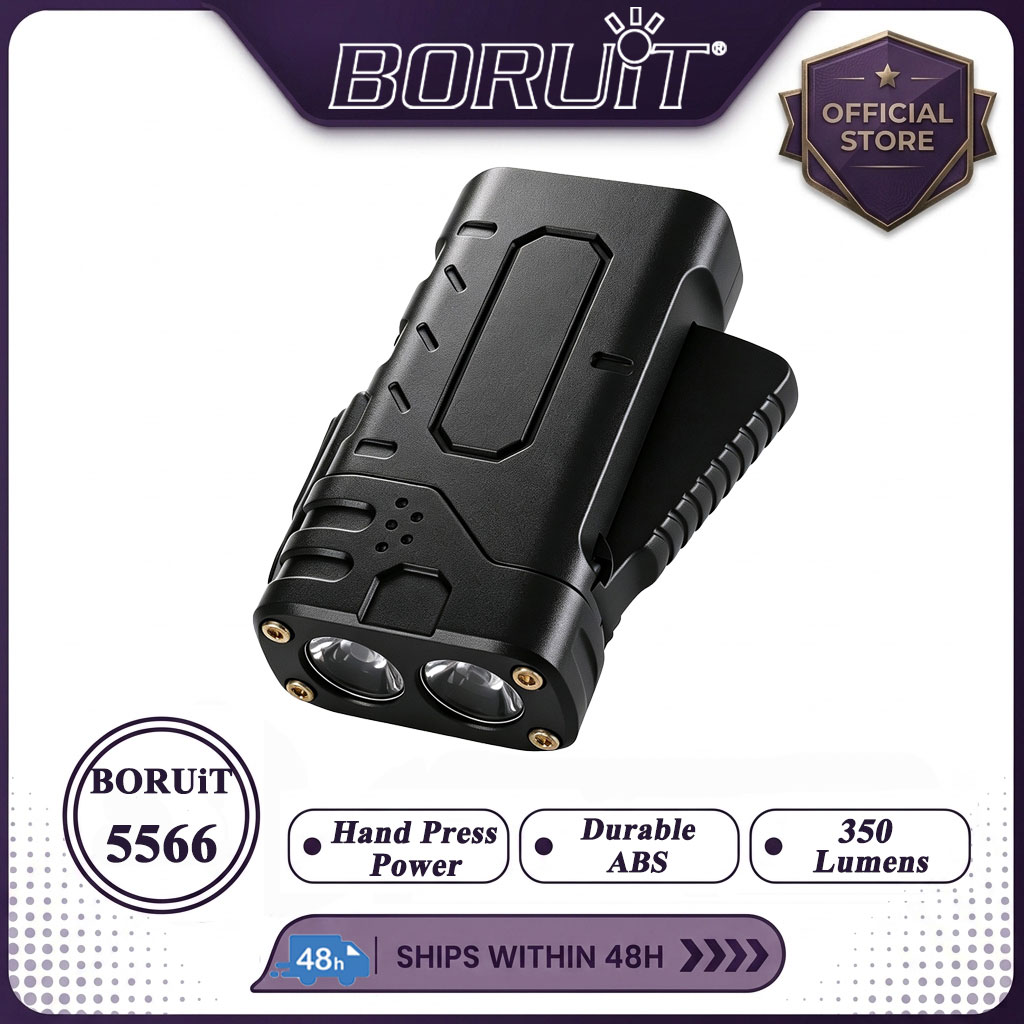 Outdoor Sport Lights - BORUIiT El Kranklı EDC LED Fener