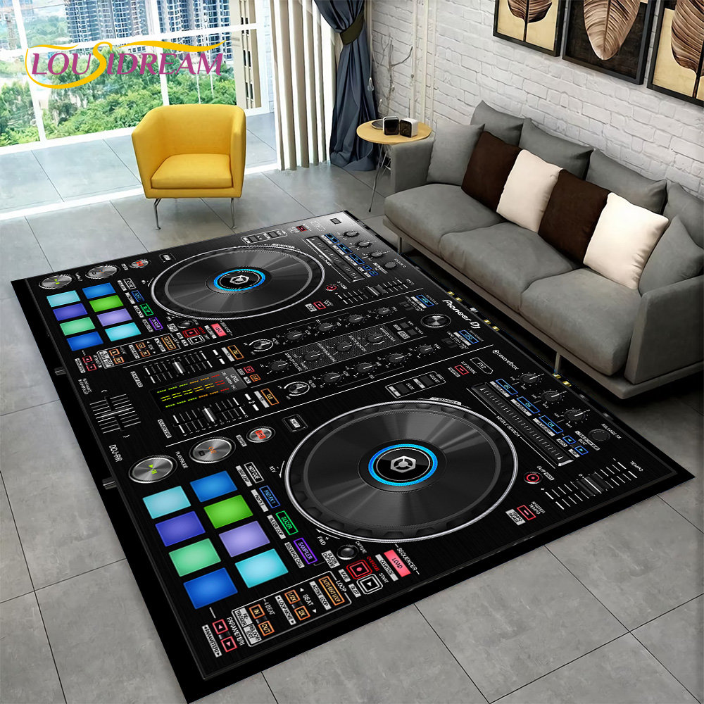 Outdoor Sport Flooring - 3D DJ müzik ekran klavye alan