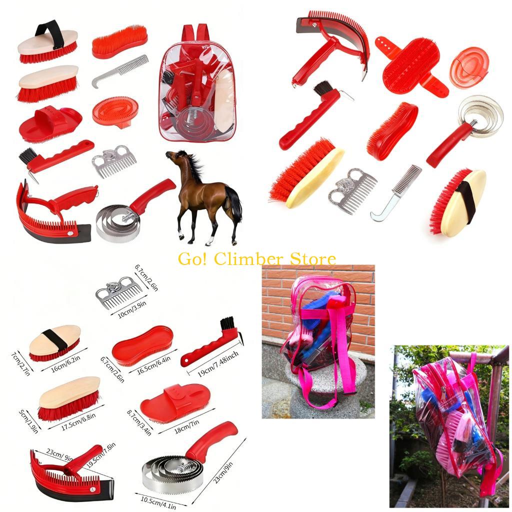 Q84C At Temizleme Alet Seti Er - Grooming Kit Horse incelemesi ve fiyatı