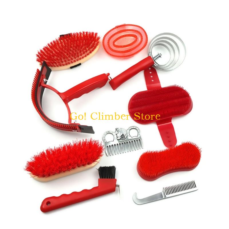 Q84C At Temizleme Alet Seti Er - Grooming Kit Horse incelemesi ve fiyatı